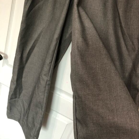 Commense Women's Oversized High Waisted Pleated Front Trousers Pants Gray Small - Picture 6 of 13